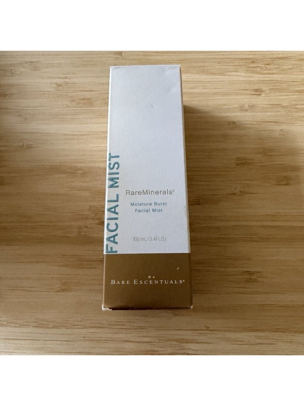 Bare Escentuals RareMinerals Moisture Burst Facial Mist Spray 3.4 Fl Oz New Box